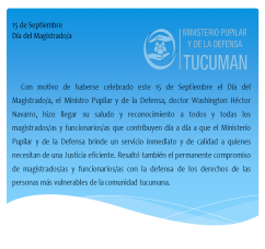 DIA DEL MAGISTRADO