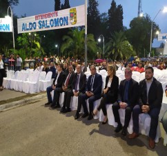 EL MINISTRO DE LA DEFENSA Y VOCAL DE LA JUNTA ELECTORAL PARTICIPO EN LA ASUNCION DE INTENDENTES