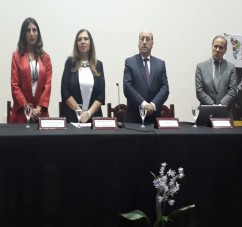 EL MINISTRO PUPILAR Y  DE LA DEFENSA PARTICIPO  EN LA APERTURA DEL XI CONCURSO UNIVERSITARIO DE LITIGACION PENAL