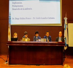 CULMINO UN CURSO DICTADO POR EL MINISTERIO DE LA DEFENSA EN EL COLEGIO DE ABOGADOS