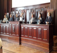 EL MINISTRO PUPILAR Y DE LA DEFENSA PARTICIPÓ EN EL LANZAMIENTO DEL AÑO JUDICIAL