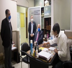 EL MINISTRO PUPILAR Y DE LA DEFENSA PARTICIPO DEL COTEJO DE PRECIOS PARA ADQUIRIR INSUMOS DESTINADOS A LA LUCHA CONTRA EL COVID19
