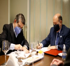 EL MINISTERIO PUPILAR Y DE LA DEFENSA FIRMÓ UN CONVENIO DE COOPERACIÓN CON EL MINISTERIO DE SEGURIDAD DE LA PROVINCIA