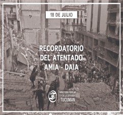 A 26 AÑOS DEL ATENTADO A LA AMIA