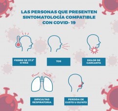 EL MINISTERIO PUPILAR Y DE LA DEFENSA RECUERDA LAS PREVENCIONES ANTE LA CIRCULACION COMUNITARIA DEL CORONAVIRUS