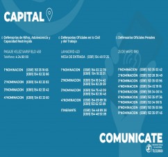 Teléfonos de contacto