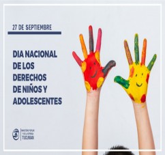 EL MINISTERIO PUPILAR Y DE LA DEFENSA EN EL DIA NACIONAL DE LOS DERECHOS DE NIÑOS Y ADOLESCENTES