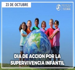 EL MINISTERIO PUPILAR Y DE LA DEFENSA EN EL DIA MUNDIAL DE ACCION POR LA SUPERVIVENCIA INFANTIL