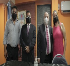 EL MINISTERIO PUPILAR Y DE LA DEFENSA FIRMO UN CONVENIO DE COOPERACION CON EL MUNICIPIO DE LA BANDA DEL RIO SALI