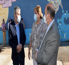 EL MINISTRO PUPILAR Y DE LA DEFENSA VISITO EL CENTRO DE ADMISION Y DERIVACION DE ADOLESCENTES EN CONFLICTO CON LA LEY